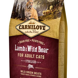 Carnilove Cat Lamm & vildsvin 6 kg