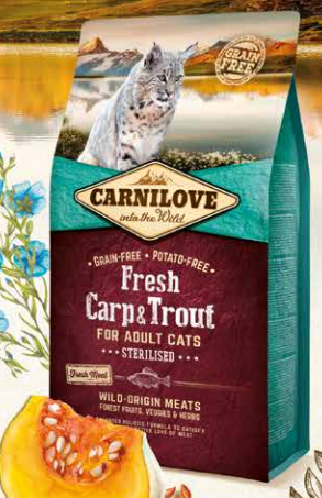 Carnilove Fresh Karp & Forell 400 g