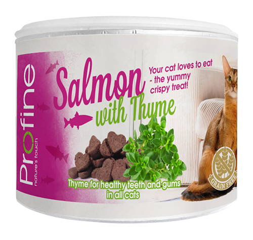 Cat Crunchy Snack Salmon & Thyme