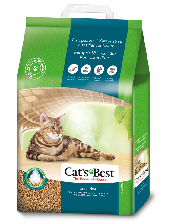 Cats Best Sensitive GreenPower 20 liter