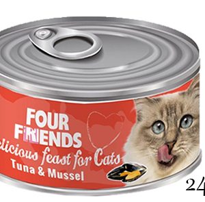 Four Friends Tuna & Mussel 24-pack
