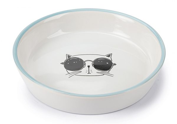 Kattmatskål med låg kant Sunglasses