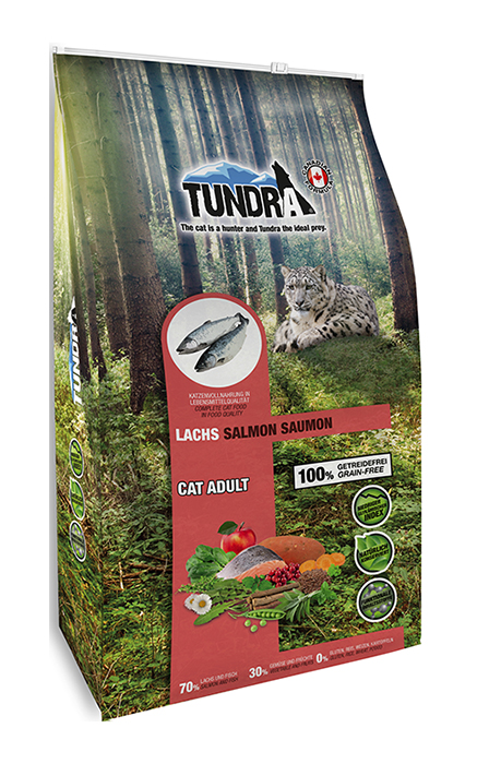 Tundra kattfoder lax 6,8 kg