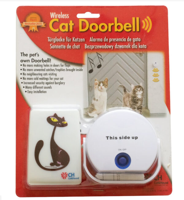 Cat Doorbell - trådlös dörrklocka för katt