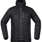Bergans Slingsbytind Down Jacket With Hood M Solid Charcoal/Solid Dark Grey (Storlek L)