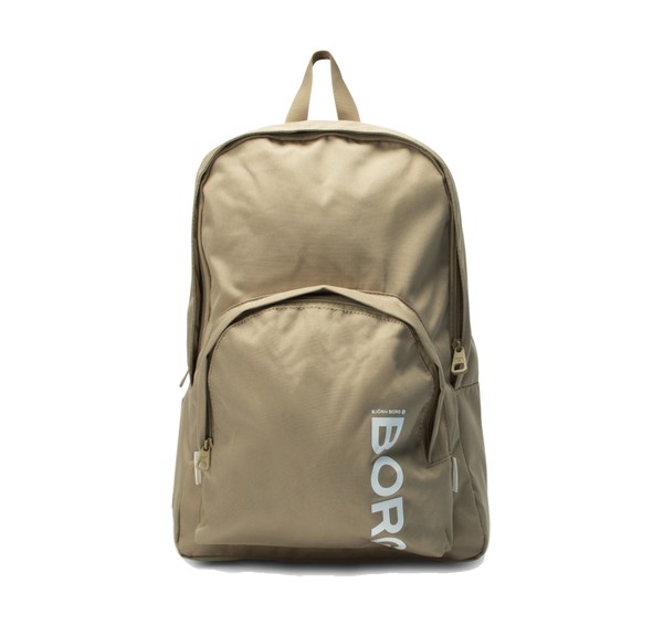 Core Iconic Backpack, Beige, Onesize, Handväskor