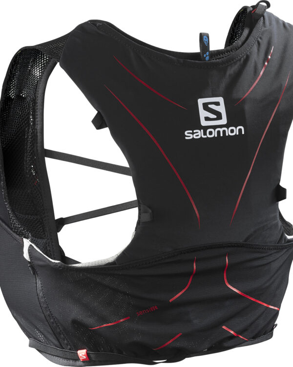 Salomon Advanced Skin 5 Set Black/Matador (Storlek L)